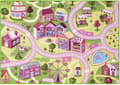 Miniatyrbild 4 av 4: Bil Vändbar Farm Life/Sweet  barnmatta 95x133 cm