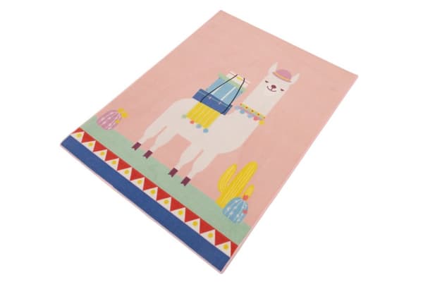 Lama Deluxe golvmatta till barn 95x125