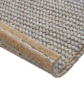 Pikkukuva 5 / 6: Matto harmaa villa 80 x 150 cm käsin punottu olohuone makuuhuone perinteinen tyyli