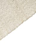 Miniatyrbild 5 av 7: Matta Ljusbeige Jute 80 x 150 cm Fransar Handvävd Boho Hall Sovrum Vardagsrum