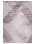 Miniatyrbilde 1 av 6: Teppe Rosa Polyester 160 x 230 cm Abstrakt Mønster med Lav Luv