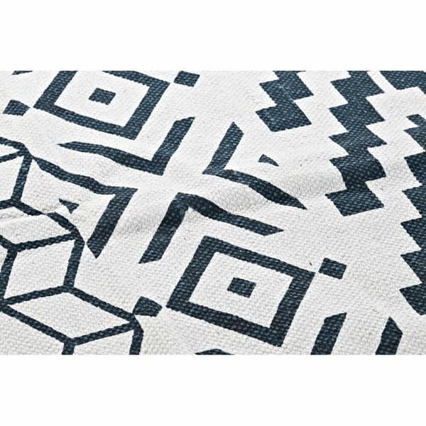 Matta DKD Home Decor Grå Vit (160 x 230 x 1 cm)