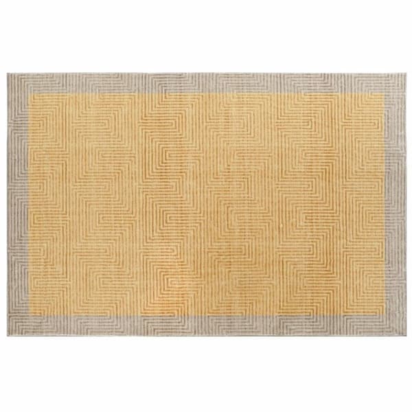 Matta DKD Home Decor Gul 200 x 290 x 0,7 cm