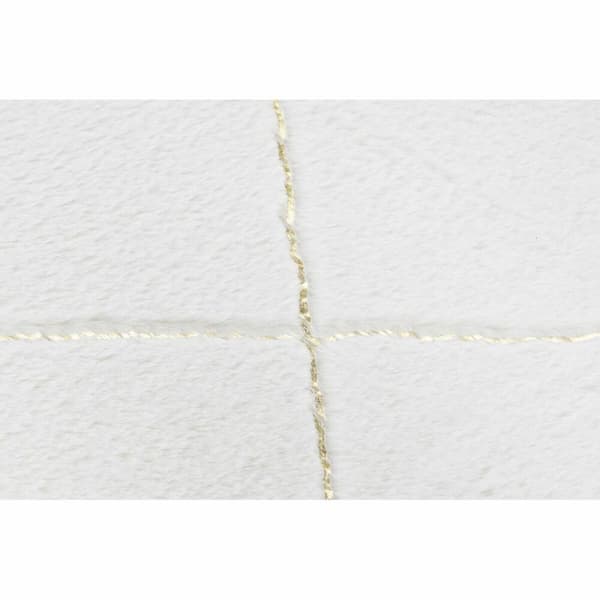 Matta DKD Home Decor Vit Modern (120 x 180 x 2,2 cm)