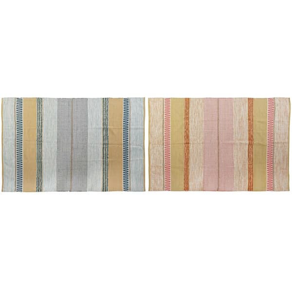 Matta DKD Home Decor Polyester Multicolour Modern 200 x 290 x 1 cm (2 antal)