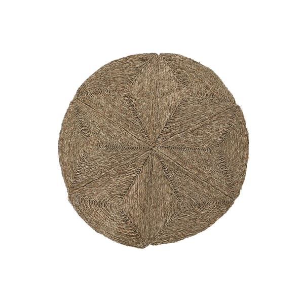 Matta DKD Home Decor Naturell (120 x 1 x 120 cm)