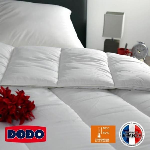 Täcke DODO Vancouver Vit 400 g /m² 200 x 200 cm