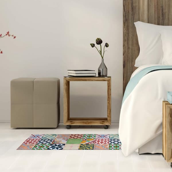 Matta Stor Planet Multicolour Mosaik 100 % PVC (50 x 110 cm)
