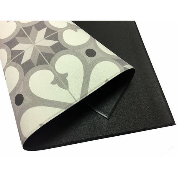 Vinylmatta Stor Planet CROMA PATCH Grå 100 % PVC (60 x 200 cm)