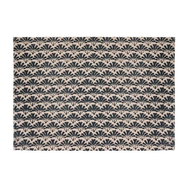 Matta Atmosphera Svart Beige Bomull Multicolour 60 x 90 cm