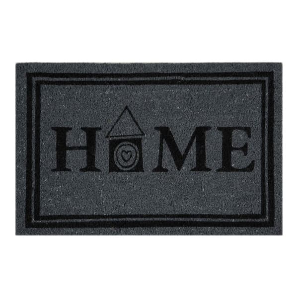 Dörrmatta EDM 74766 Grå 60 x 40 cm Rektangulär