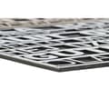 Miniatyrbild 3 av 3: Dörrmatta DKD Home Decor Silvrig Gyllene Gummi 2 antal Urban (75 x 45 x 0,5 cm)