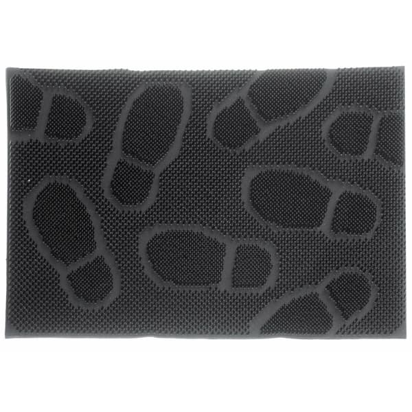 Dörrmatta Pin Mat Svart Gummi 60 x 40 cm