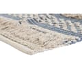 Miniatyrbild 3 av 4: Matta DKD Home Decor 230 x 160 x 2 cm Blå Bomull Vit Boho