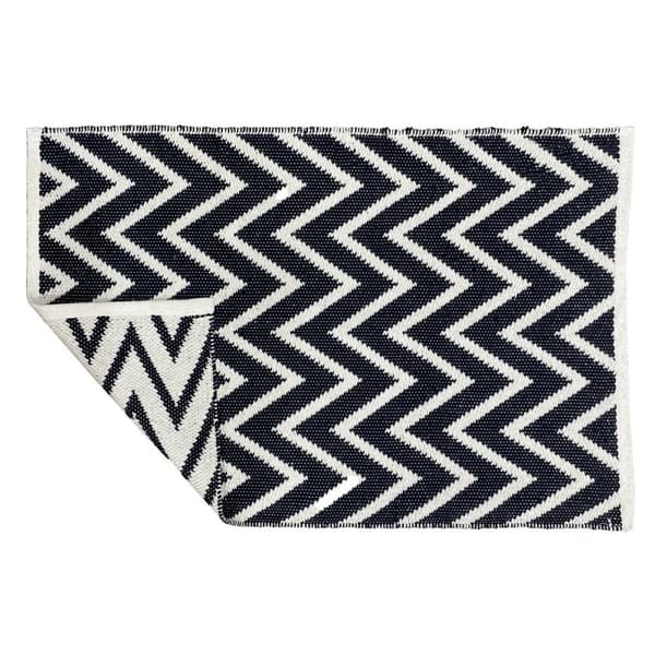 Matta DKD Home Decor Polyester Sick-sack Dvobarvna 160 x 230 x 1 cm