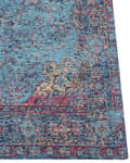 Pikkukuva 6 / 8: Matto sininen puuvilla polyesteri 160 x 230 cm koristeellinen kuvio vintage tyyli