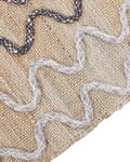 Miniatyrbillede 5 af 7: Område Tæppe Tæppe Beige Jute Geometrisk Mønster 80 x 150 cm cm Rustik Boho