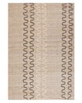 Miniatyrbillede 4 af 7: Område Tæppe Tæppe Beige Jute Geometrisk Mønster 140 x 200 cm cm Rustik Boho