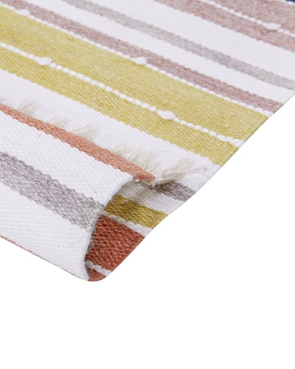 Tæppe Flerfarvet 160 x 230 cm Syntetisk Materiale Dekorative Kvaster Indendørs Udendørs
