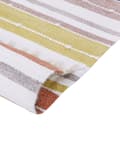 Pikkukuva 7 / 7: Matto monivärinen 80 x 150 cm synteettinen materiaali hapsut sisälle ulos