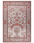 Pikkukuva 4 / 7: Matto monivärinen puuvilla polyesteri 160 x 230 cm kukkakuvio perinteinen vintage-tyyli