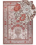 Pikkukuva 1 / 7: Matto monivärinen puuvilla polyesteri 160 x 230 cm kukkakuvio perinteinen vintage-tyyli
