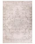 Pikkukuva 4 / 7: Matto vaaleanpunainen puuvilla polyesteri 160 x 230 cm orientaalinen kuvio vintage-tyyli
