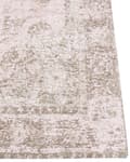 Pikkukuva 5 / 7: Matto vaaleanpunainen puuvilla polyesteri 160 x 230 cm orientaalinen kuvio vintage-tyyli