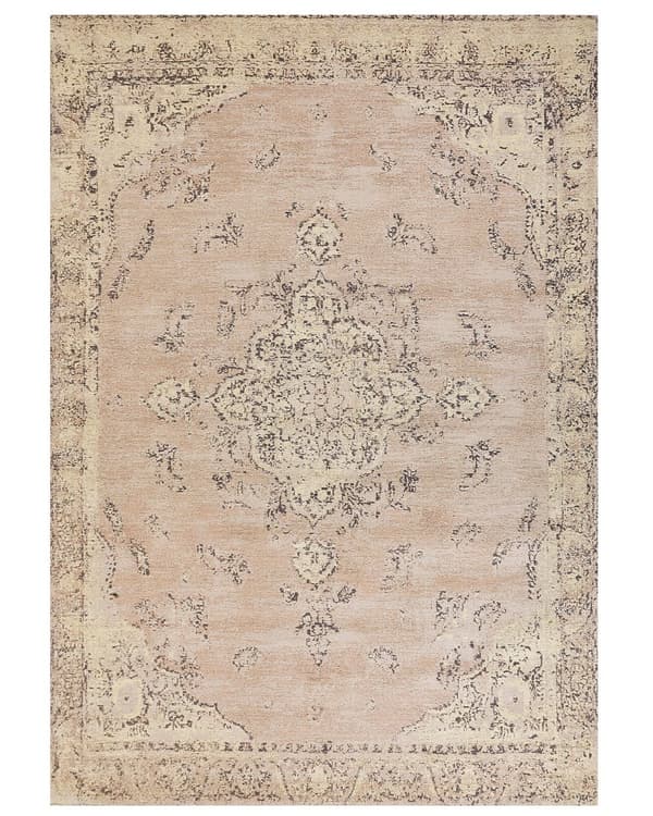 Rektangulært område tæppe 200 x 300 cm med distressed orientalsk mønster