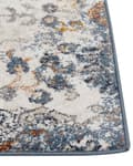 Pikkukuva 4 / 6: Matto monivärinen synteettinen materiaali 80 x 150 cm orientaalinen kuviointi perinteinen vintage-tyyli