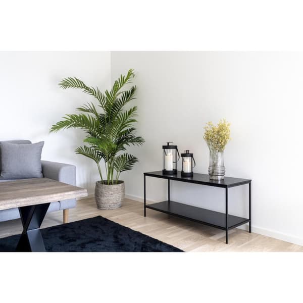 Bondi lampe lykt sett med 2 svart.