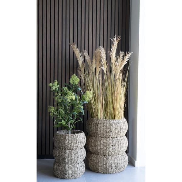 Sarbas korg Ø25/35cm set med 2 natur.