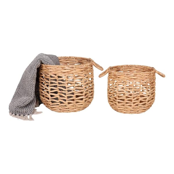 Adra kurv Ø30/35cm sæt med 2 natur.