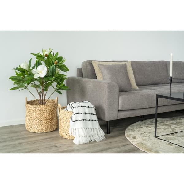 Tinto plaid 130x170cm sort,hvid.