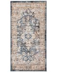 Pikkukuva 4 / 7: Matto beige/sininen polypropeeni polyesteri 80 x 150 cm orientaalinen kuvio vintage-tyyli