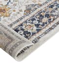 Pikkukuva 6 / 7: Matto beige/sininen polypropeeni polyesteri 80 x 150 cm orientaalinen kuvio vintage-tyyli