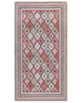 Miniatyrbild 1 av 6: Matta Flerfärgad Bomull 80 x 150 cm Modern Geometriskt Mönster Mjuk Heminredning