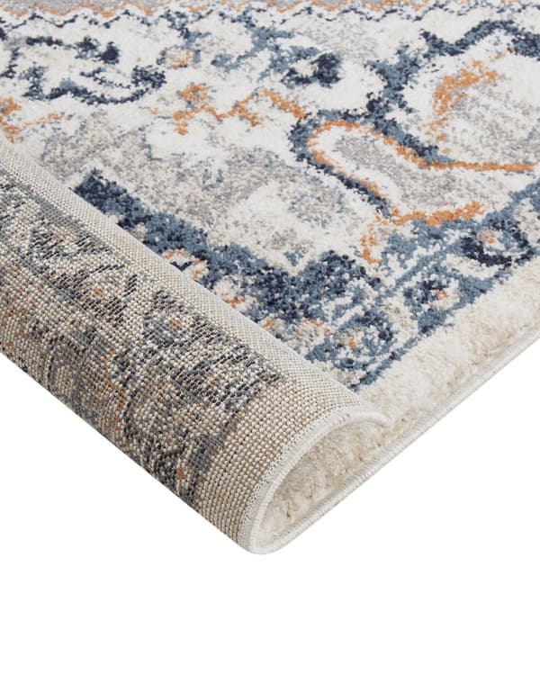 Gulvtæppe Multifarvet Polypropylen 160 x 230 cm Orientalsk Tæppe under Sofabord Vintage Traditionel Fladvævet Plasttæppe til Soveværelse