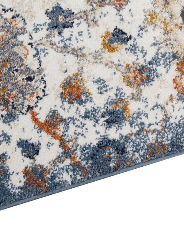 Gulvtæppe Multifarvet Polypropylen 200 x 300 cm Orientalsk Tæppe under Spisebord Vintage Traditionel Fladvævet Plasttæppe til Soveværelse
