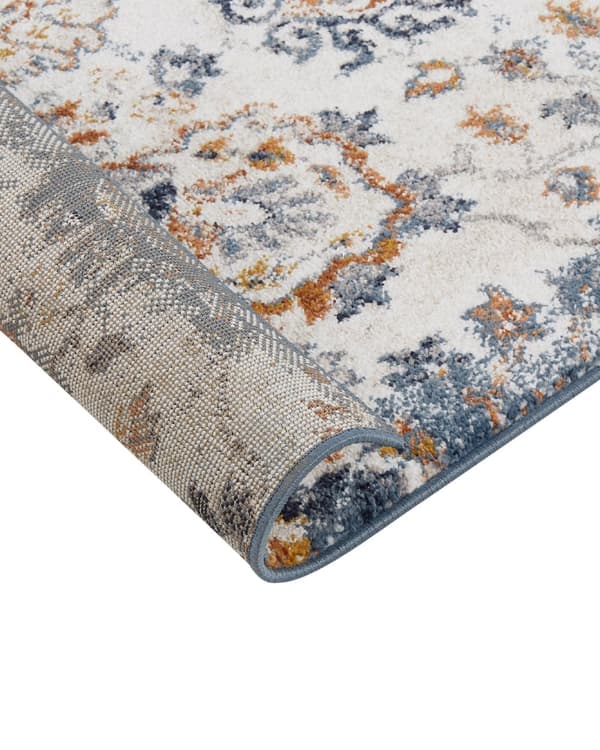Gulvtæppe Multifarvet Polypropylen 200 x 300 cm Orientalsk Tæppe under Spisebord Vintage Traditionel Fladvævet Plasttæppe til Soveværelse