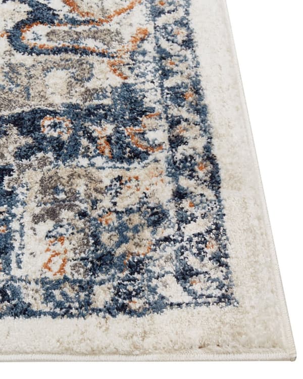 Matta Flerfärgad Syntetiskt Material 160 x 230 cm Orientaliskt Mönster Jutebaksida Vintage Traditionell Vardagsrum Sovrum