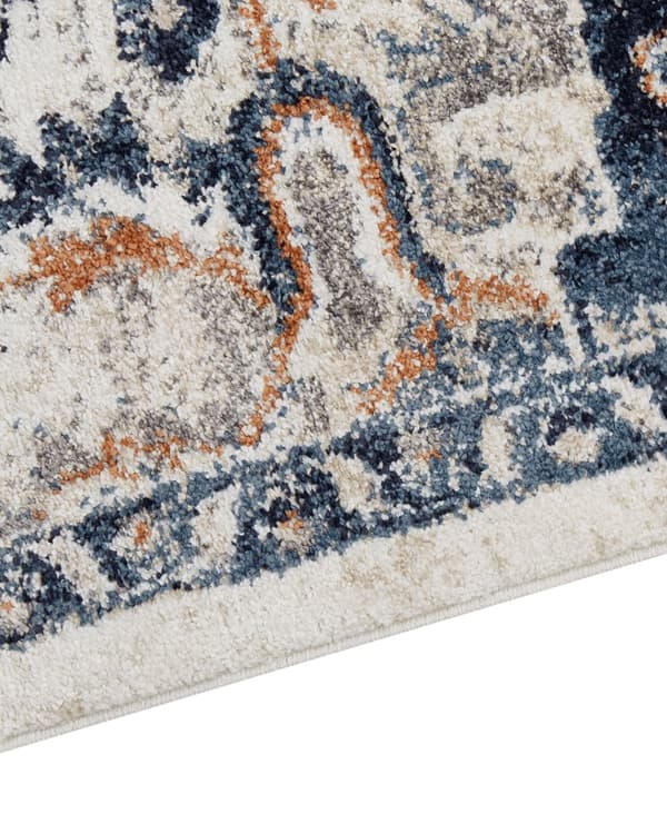 Matta Flerfärgad Syntetiskt Material 160 x 230 cm Orientaliskt Mönster Jutebaksida Vintage Traditionell Vardagsrum Sovrum