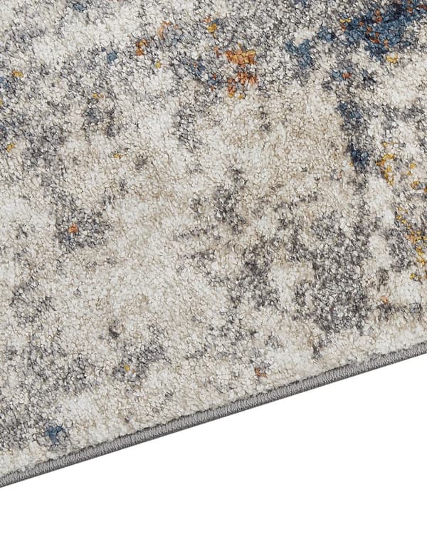 Område Tæppe Grå 80 x 300 cm Orientalsk Distressed Stue Soveværelse