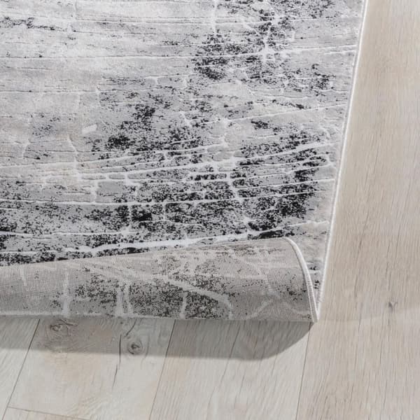 Tæppe Apollonia 160x220cm hvid-grå