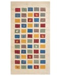 Pikkukuva 4 / 7: Matto monivärinen 80 x 150 cm villa suorakulmio geometrinen kuvio matala nukka rustiikkinen Gabbeh
