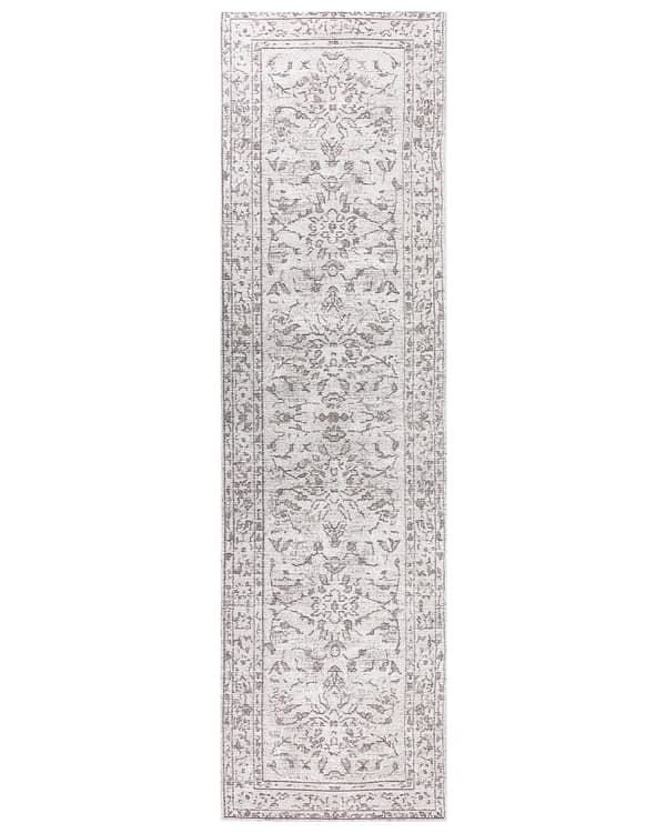 Bomullsteppe Beige Bomull 80 x 300 cm Gang Kjøkken Løperteppe Teppe Langt Orientalsk