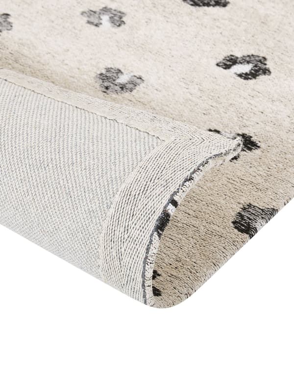 Teppe Beige Bomull 160 x 230 cm Dyremotiv Prikkete mønster Moderne Dekorativt Tilbehør Innredning Stue Soverom