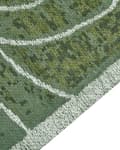 Miniatyrbilde 6 av 7: Teppe Grønn Bomull 200 x 300 cm Bladmotiv Monstera Moderne Dekorativt Tilbehør Innredning Stue Soverom