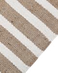 Miniatyrbilde 5 av 7: Gulvteppe Flerfarget Jute 80 x 150 cm Rektangulært Håndvevd med Dusker Moderne Design