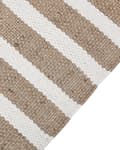 Miniatyrbilde 5 av 7: Gulvteppe Flerfarget Jute 140 x 200 cm Rektangulært Håndvevd med Dusker Moderne Design